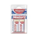 MPD-GOM-108512-GOMA BLANCA MAPED 108512 BLISTER CON 2 PIEZAS