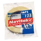 NAV-ADS-MSKG-CINTA ADHESIVA MASKING TAPE NAVITEK 125 COLOR BLANCA DE 12 MM X 50 M 1 PZA