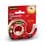 P3M-ADS-55012XD-CINTA ADHESIVA CORTE FACIL SCOTCH 550 TRANSPARENTE DE 12 MM X 30 M 1 PZA