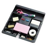 P3M-ORG-C71-ORGANIZADOR DE ESCRITORIO POST-IT PLASTICO NEGRO CON 7 COMPARTIMIENTOS 1 PIEZA