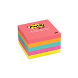 P3M-PST-2072-NOTA ADHESIVA REMOVIBLE POST IT 2072 COLORES NEON FORMA CUADRADA 375 HOJAS