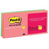 P3M-PST-3301NEO-NOTA ADHESIVA REMOVIBLE POST IT 3301NEO COLORES NEON FORMA CUADRADA 600 HOJAS
