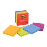 P3M-PST-5431-NOTA ADHESIVA REMOVIBLE POST IT 5431 COLORES NEON FORMA CUADRADA 390 HOJAS