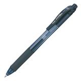 PTL-BOL-BL107A-BOLIGRAFO PENTEL ENERGEL BL07 NEGRO PUNTO FINO 0.7MM BARRIL REDONDO 1 PZA