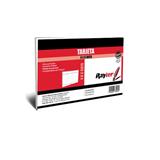 RAY-TARJ-4X6BCA-TARJETA HEMEROGRAFA RAYTER 15.3 X 9.8 CM COLOR BLANCA 1 PAQUETE CON 100 PIEZAS