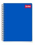 SCR-CUA-C1952-CUADERNO FORMA FRANCESA SCRIBE CUADRO CHICO 192 HOJAS