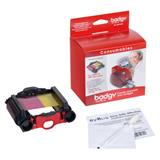 BAD-CON-VBDG204EU-KIT DE RIBBON COLOR P/BADGY1, 100 IMAG. Y KIT DE LIMPIEZA