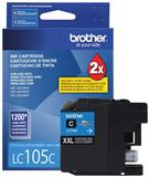 BRO-TIN-LC105C-TINTA BROTHER LC105C COLOR CYAN