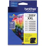BRO-TIN-LC205Y-TINTA BROTHER LC205Y COLOR AMARILLO
