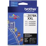 BRO-TIN-LC207BK-TINTA BROTHER LC207BK COLOR NEGRO