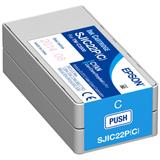 EPS-TIN-S020564-CARTUCHO DE TINTA EPSON GP-C831 GJIC5(K) COLOR CYAN C13S020564