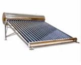 DYR-CAL-20T230LT-CALENTADOR SOLAR POR GRAVEDAD ACERO INOXIDABLE  20 TUBOS – 230 LTS
