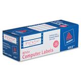 AVE-4013-ETIQUETA BLANCA FORMA CONTINUA 3 1/2 X 15/16 IN 1 AL PASO(5000 ETI)