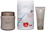 HND-KIT-3EN1-Kit Gel Reductor de tallas: Gel Corps, Sumplemento alimenticio en malteada, Exfoliant...