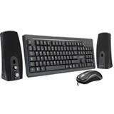 ACT-ACC-WKTE06-KIT TECLADO Y MOUSE ACTECK WKTE-006 CONEXION ALAMBRICO COLOR NEGRO