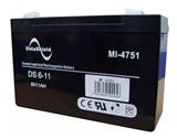 DAT-BAT-MI4751-BATERIA PARA NO BREAK DATA SHIELD 6 V 11.0 A.H