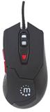 IC-CO-176071-MOUSE GAMING MANHATTAN 176071 CABLE DE 1.5 METRO NEGRO CON ROJO