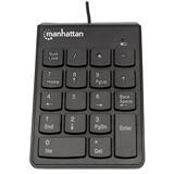 IC-CO-176354-TECLADO NUMERICO MANHATTAN 176354 ALAMBRICO NEGRO