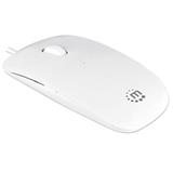 IC-CO-177627-MOUSE MANHATTAN 177627 ALAMBRICO RETRACTIL BLANCO