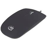 IC-CO-178402-MOUSE MANHATTAN 178402 MINI RATON OPTICO SILUETA NEGRO
