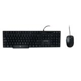 MC-ACC-200987-KIT TECLADO Y MOUSE PERFECT CHOICE PC-200987 CONEXION ALAMBRICO COLOR NEGRO