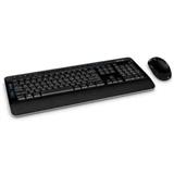 MIC-ACC-COM3050-KIT TECLADO Y MOUSE MICROSOFT PP3-00004 CONEXION INALAMBRICO COLOR NEGRO