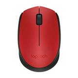 PF-LOG-M170R-MOUSE LOGITECH M170 INALAMBRICO CONEXION USB COLOR ROJO