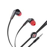 STE-AUD-329N-AUDIFONOS IN-EAR ALAMBRICOS STEREN AUD-329 3.5 MM NEGRO CON ROJO