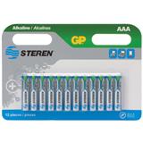 STE-PIL-AAA12-PILA ALCALINA STEREN AAA 1.5 VOLTS 12 PIEZAS