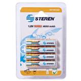 STE-PIL-NMAAA-PILA RECARGABLE STEREN AAA 4 PIEZAS