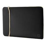 HP-ACC-2UF59AA-FUNDA HP 2UF59AA REVERSIBLE DE NEOPRENO COLOR DORADO Y NEGRO