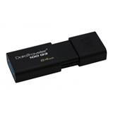 ME-KIN-64DT1003-MEMORIA KINGSTON DT100G3/64GB 64 GB COLOR NEGRO