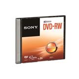 SON-DIS-DMW47SS-DVD DVD-RW SONY DMW47SS CAPACIDAD 4.7GB VELOCIDAD DE TRANSFERENCIA 2X INDIVIDUAL
