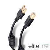 STE-CAB-USB-CABLE DE TRANSFERENCIA DE DATOS STEREN USB-477 TIPO A MACHO A TIPO B MACHO 3.6 M