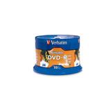 VER-DIS-95137DV-DVD DVD-R IMPRIMIBLE VERBATIM CAPACIDAD 4.7 GB VELOCIDAD 16X CAMPANA DE 50 PIEZAS