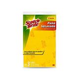 3M-PANO-ST3P-PAÑO MULTIUSOS SCOTCH BRITE MEDIDA 35CM X 20 CM PAQUETE C/3 PIEZAS
