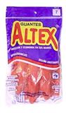 LJA-GUANTE-7ALT-GUANTES DE HULE ALTEX DEL NUMERO 7 USO DOMESTICO COLOR ROJO 1 PZA