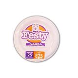 AB-PLATOP-0084-PLATO DESECHABLE PASTELERO NO. 825 NARSA PAQUETE CON 25 PZAS