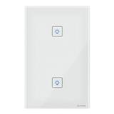 STE-APA-110-PLACA DE DOBLE APAGADOR WI-FI STEREN SHOME-110 TAMAÑO COMPACTO