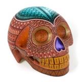 Ale-Skull-Golden-Alebrije Calavera Golden Skull