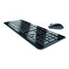 KIT TECLADO OFICINA y MOUSE/DW 3000 INALAMBRICO 105+4 USB ESPAÑOL NEGRO+MOUSE,-Cherry
