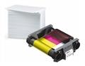 KIT DE RIBBON COLOR YMCKO + 100 PVC DE 30 MILESIMAS-Evolis